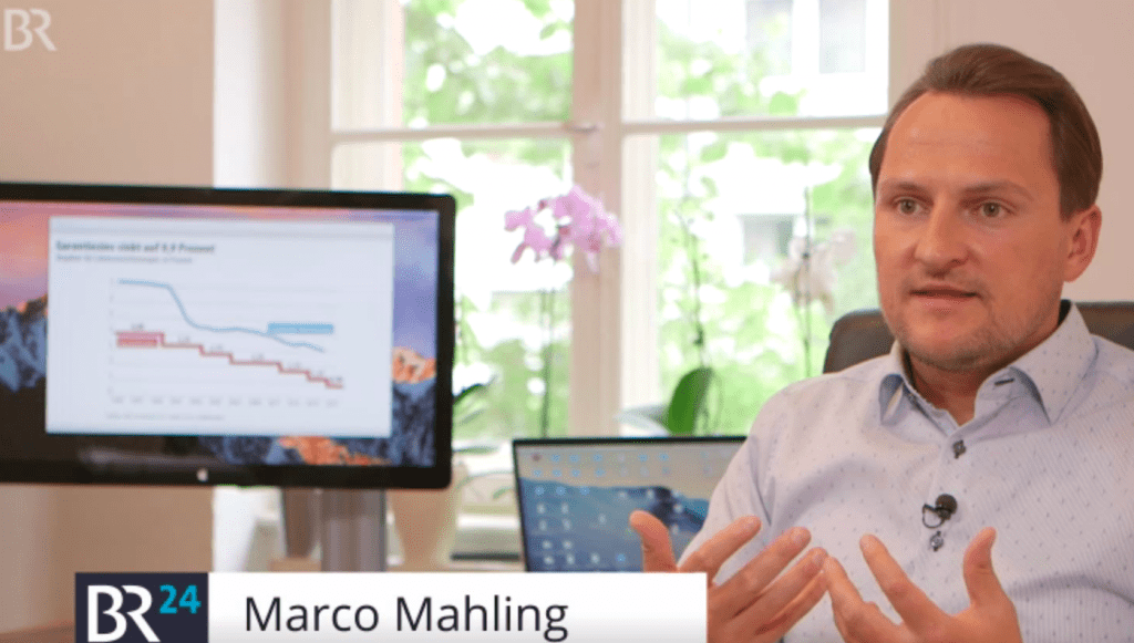 TV Interview mit Finanzdienstleistungen Marco Mahling
