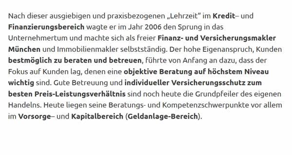 Finanz Versicherungsmakler für  Dießen (Ammersee)