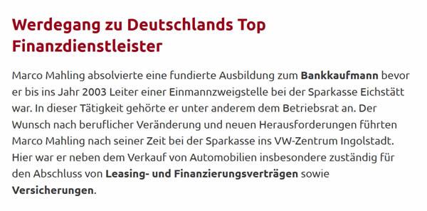Finanzdienstleister für 80331 München