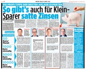 Geld Interview Bild Zeitung