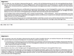 Die Gefahr der generellen Schweigepflichtentbindung (inkl. Muster)