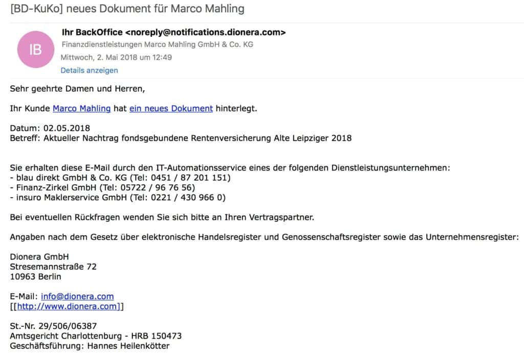 simplr Web E-Mail