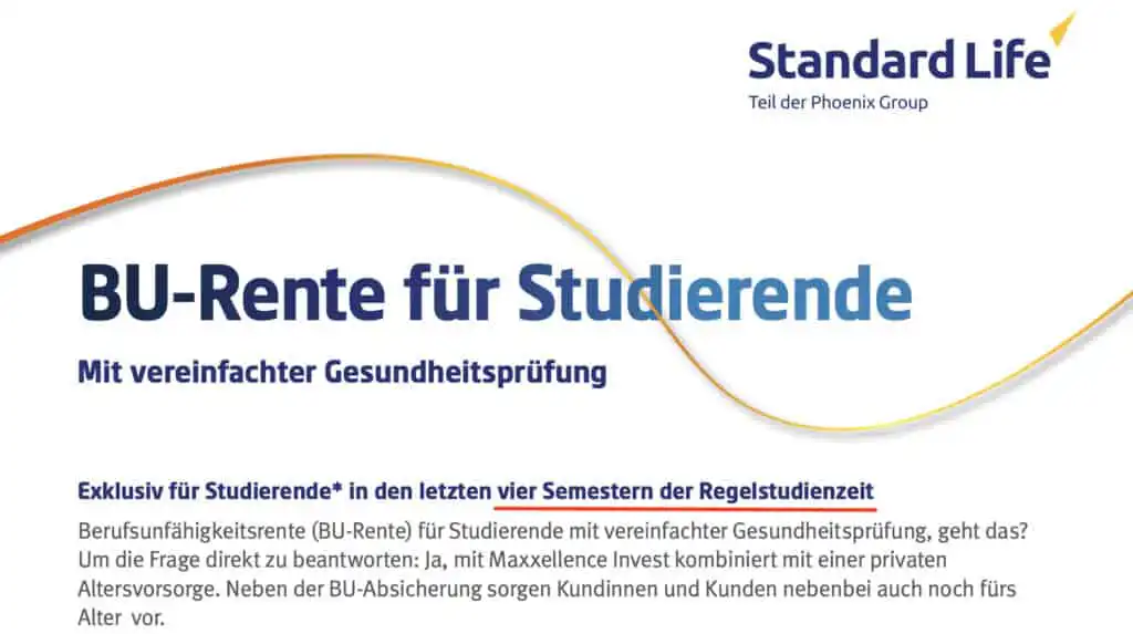 die Aktion richtet sich nur an Studenten, die in den letzten vier Semester der Regelstudienzeit sind