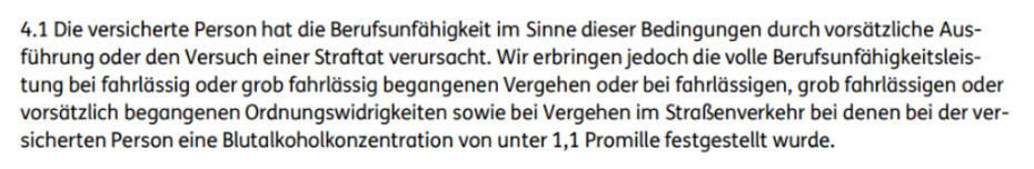 Vorsatz im Straßenverkehr.