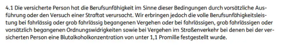 Vorsatz im Straßenverkehr.