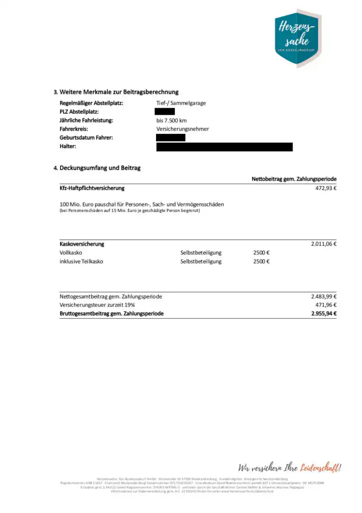 Aston Martin Rapide Versicherungsbeispiel - Seite 2