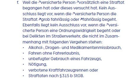 Baloise BU - Leistungen im Strassenverkehr Baloise BU - Leistungen im Strassenverkehr