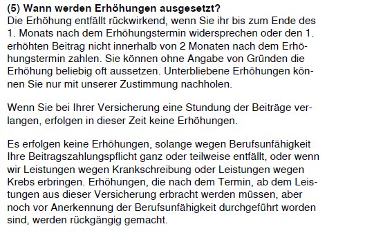Den Erhöhungen kann beliebig oft widersprochen werden, ohne dass das negative Konsequenzen für Sie hat Den Erhöhungen kann beliebig oft widersprochen werden, ohne dass das negative Konsequenzen für Sie hat