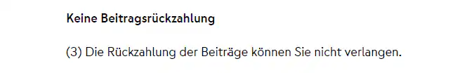 Die selbstständige Nürnberger BU zur Rückzahlung von Versicherungsbeiträgen.