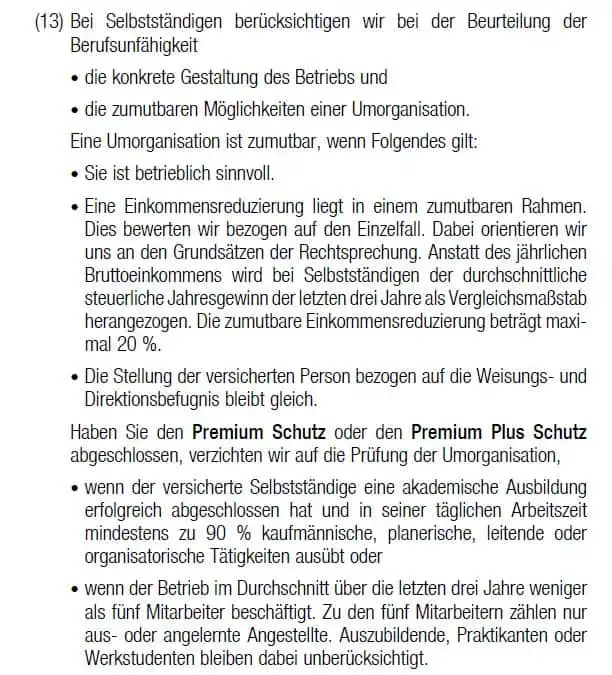 Besonderheiten bei Selbsstaendigkeit