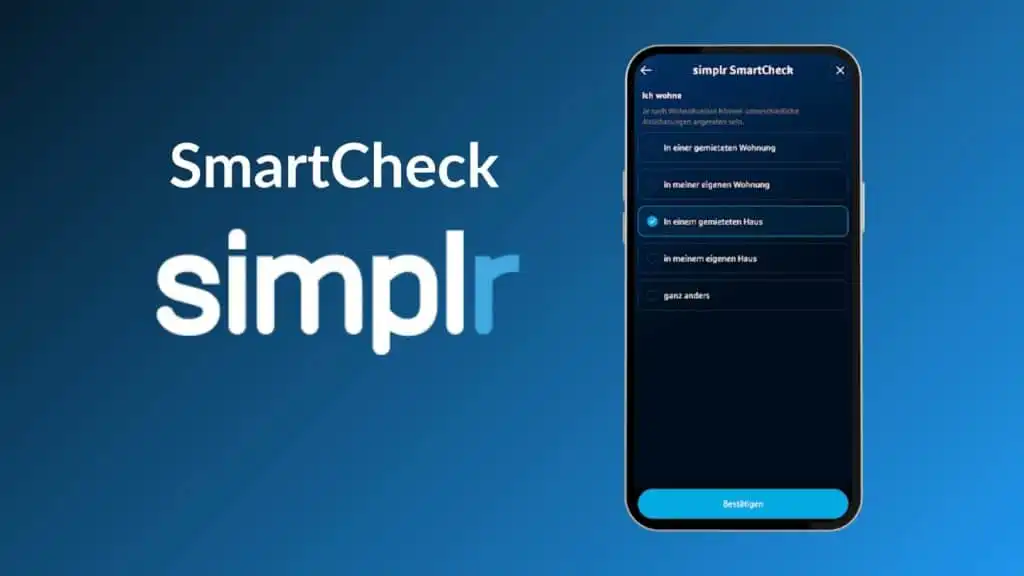 Neu - der SmartCheck bei simplr