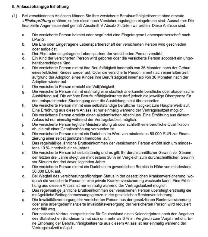 Wenn diese Situationen eintreten, kann die Rente erhöht werden