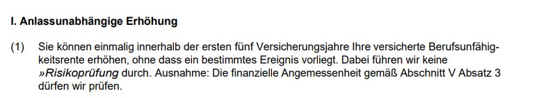 Erklaerung der Anlassunabhängigen Erhoehung