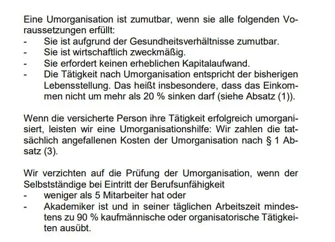 Insgesamt ist die Regelung fair und eine Erinnerung daran, wie wichtig die saubere Tätigkeitsbeschreibung schon im Antrag vor Abschluss der Versicherung ist.
