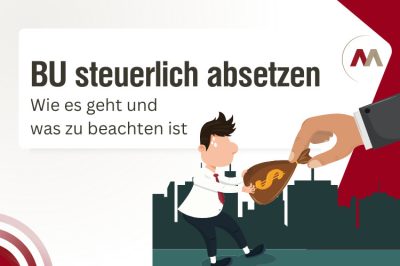 Berufsunfaehigkeitsversicherung steuerlich absetzen - ein Ratgeber