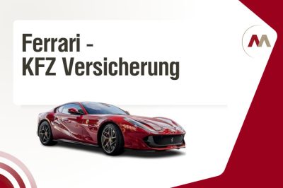 Ferrari KFZ Versicherung Ferrari KFZ Versicherung