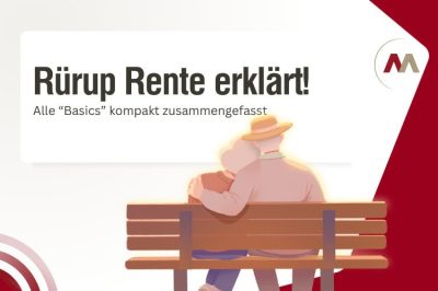 Vorschaubild für den Ratgeber-Artikel zur Rürup Rente