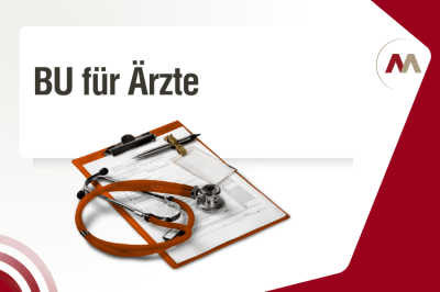 Vorschaubild mit Klemmbrett und Stethoskop als Symbol für Mediziner