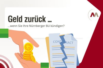 nürnberger berufsunfähigkeitsversicherung kündigen geld zurück