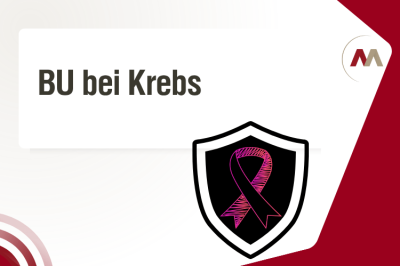 vorschaubild-bu-krebs-schutz Vorschaubild Berufsunfähigkeitsversicherung bei Krebs: Kombination aus Schutzschild und rosa Schleife als Symbol für Sicherheit und Vorsorge.